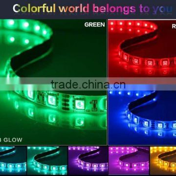 RGB color smd5050 60leds/m IP65 DC12V flexible led strip light