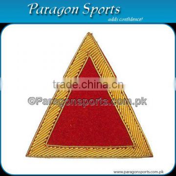 4th Corps Civil War Embroidered Corps Badges Red Velvet Gold Bullion Borders
