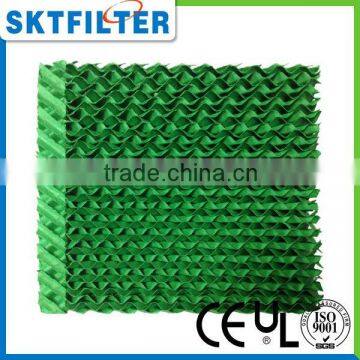 green colored synthetic fiber media pre filter