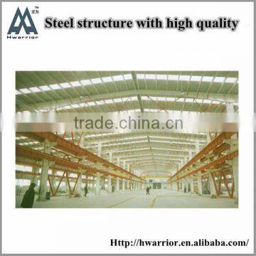 Large span steel structure for factory