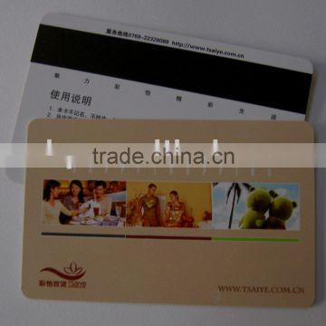 printing on both sides magnetic cards hico