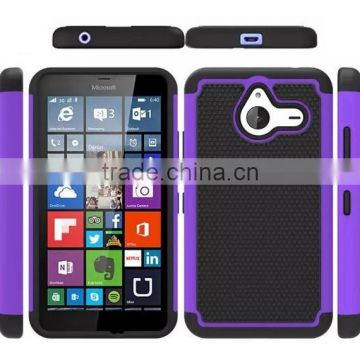 Shockproof ballistic mobile back case for Windows Phone Lumia 640 XL bumper skin