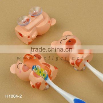 H1004-2 High Demand Animal Shape ABS Material Unique Toothbrush Holder