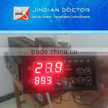 JSD-300 thermometer and hygrometer controlled