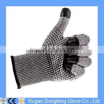 Crafts Hand Protection Cut Resistant Gloves,Nitrile Top Coating For Anti Slip