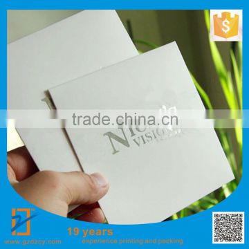 Customized 180pcs White Cardboard CD DVD Disc Storage Bag Envelope Sleeve CD Paper Bag With Foil Printing, Free Shipping