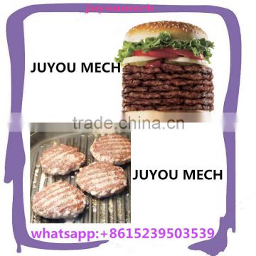 most popular stainless steel 30L automatic meat patty machine
