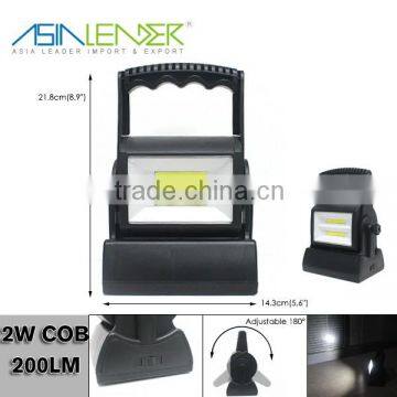 Powered By 3*D Battery 120-200LM Adjustable Working Light