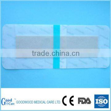 medical care dressing -Transparent island wound dressing with paper frame