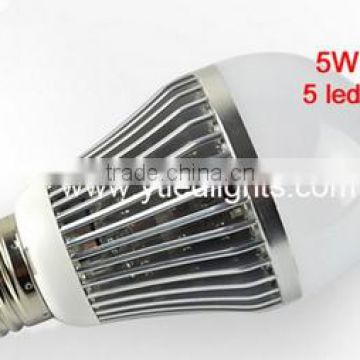 led bulb light e27 5w led light bulb lighting bulb lamp e27 220v led bulb 85-265v lamp light bulbs high quality 3 years warranty