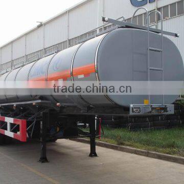 CIMC Best price ,high quality three-axles 45M3 FUEL TANKER SEMI TRAILER