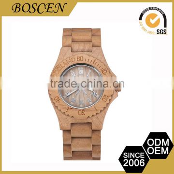 Comfy Low Cost Japan Movement 2015 New Model Wooden Watch Mens Wrist Watches