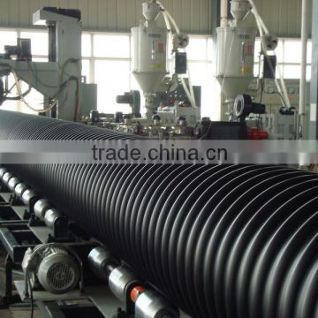 DONGHONG steel reinforcing spiral corrugated PE pipe for underground sewage