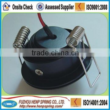 China quality custom made lighting torsion spring manufacture