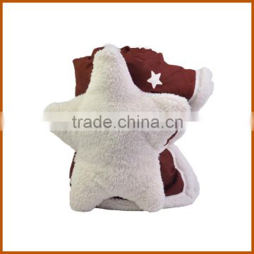 China Manufacture Super Cozy Fleece Decorative Throw Pillows