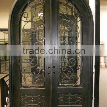 forged wrought iron door