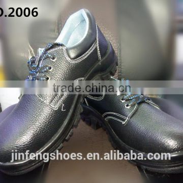 industrial cheap workman's steel toe brand l safety shoes rubber/PU outsole