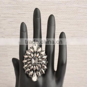 Nice Design Crystal Rhinestone Rings wholesale, Stretch Rings with Fashion Stretch