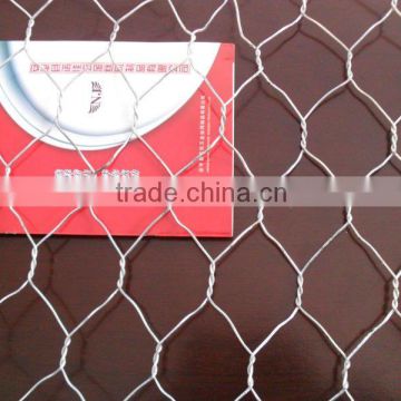 ISO9001 stainless hexagonal wire mesh