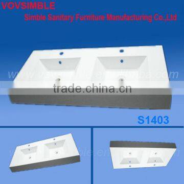 SIMBLE Gel Coated Cultured Marble Washing Basin