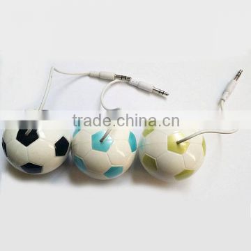 Line football shape mini speaker