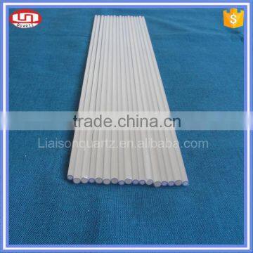 Heat-resistant quartz glass tube