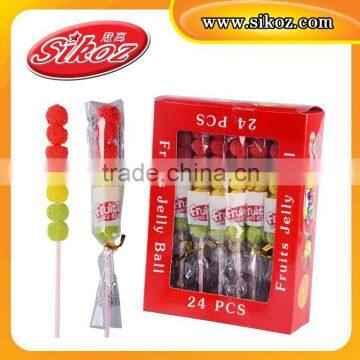 SK-R063 Fruit Jelly Ball Soft Lollipop