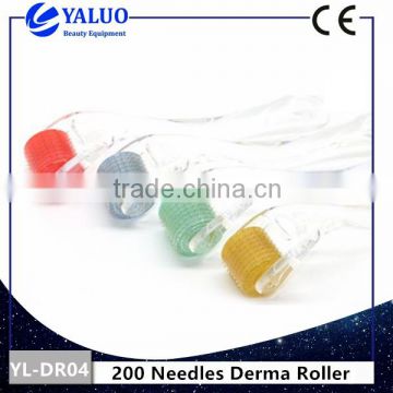 200 stainless needles derma roller for personal use