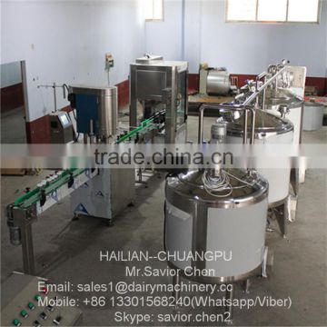1000L Milk Plant Milk Pasteurizer Used With Filling Capping