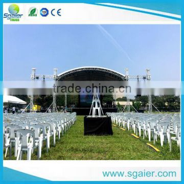 9*9*9 PA wing stage roof truss from sgaier engineer