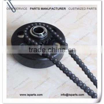 Household production of Clutch Tooth 20 3/4 "Bore #219 Chain for mini kart with #219 chain