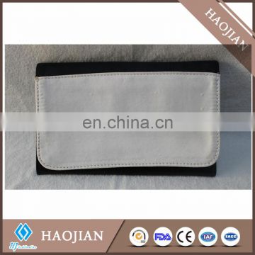 wallet with white prat for unique sublimation printing