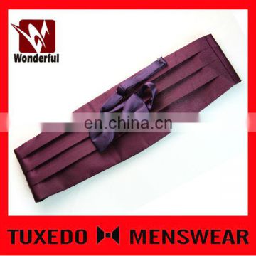 fashion colourful waistband and bow tie set