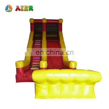 Excellent quality inflatable water silde / Giant 10M inflatable pool slide for children and adult