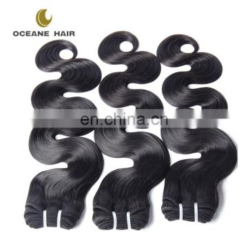Gold supplier 7A grade quality 100% virgin thick virgin brazilian hair 3 bundles