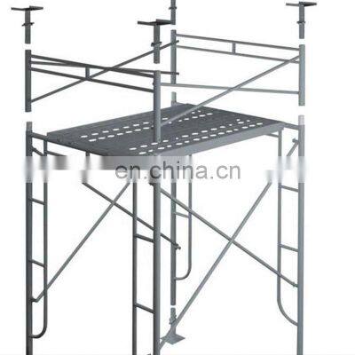 EU Standard Portable Durable Use Mini Steel Rolling Scaffold Tower Foldable Mobile Scaffolding low price