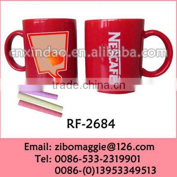 11oz Personalized Nescafe Designed Promotion Wholesale Ceramic Tea Mugs