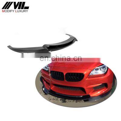 Carbon Fiber Front Lip Spoiler For BMW F06 F12 F13 M6 2014 UP