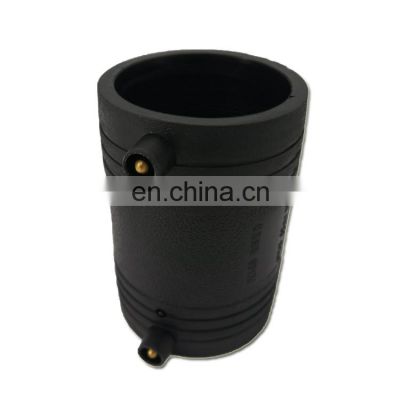 HDPE Electrofusion pipe fittings electrofusion 50mm 63mm 75mm electrofused coupling