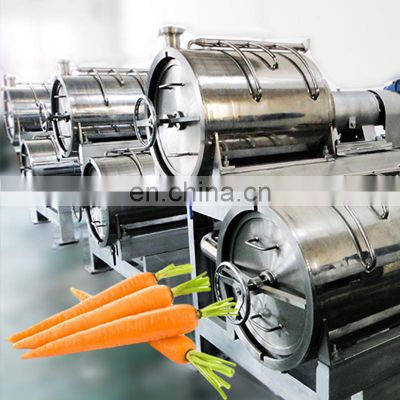 Vegetable and food carrot juice processing machine production line