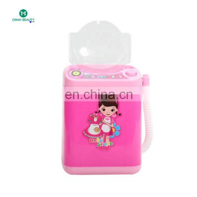 Beautiful pink color wholesale children's washing machine mini cute colorful automatic brush washing machine