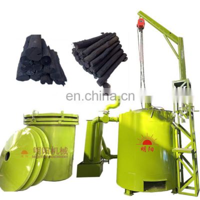 Top manufacturer palm Kernel shell charcoal carbonization furnace from China
