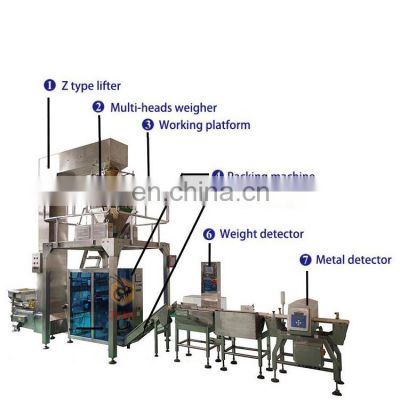 High Precision Weighing Milk Caramel Candy Bag Packing Machine Toffee Candy Packaging Machine
