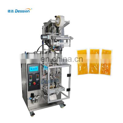small vertical cooking oil four side seal sachet packing machine