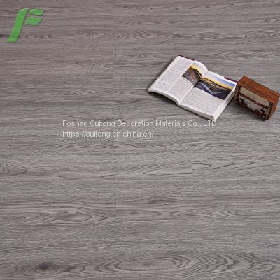 Foshan wholesale waterproof wood grain SPC floor tile herringbone office corridor passage PVC stone plastic floor