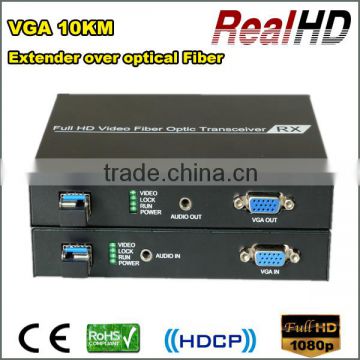 2016 Highest Quality Uncompressed Lossless 10KM HDMI Fiber Optical Extender in China