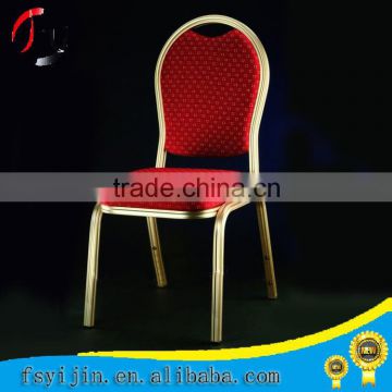 modern stakable metal banquet chair