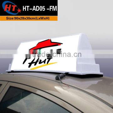 High bright advertisement taxi roof sign magnets