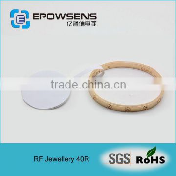 RF 8.2MHz eas jewelry label anti-theft selt adhesive lables