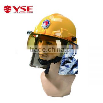 Industrial safety helmets with visor